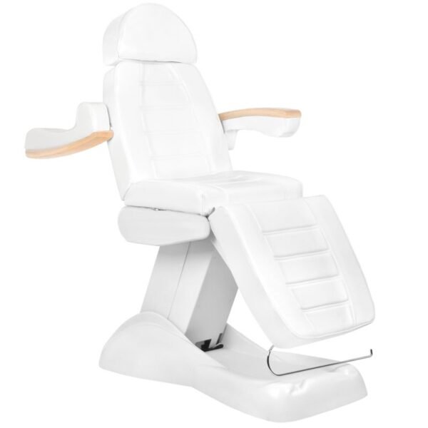 Električna kozmetička fotelja LUX, grijana bijela