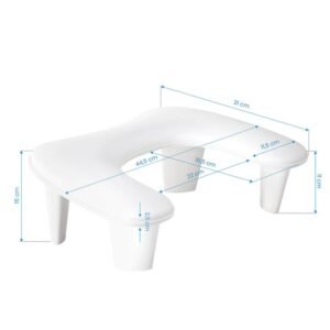 Stalak za manikuru bijeli